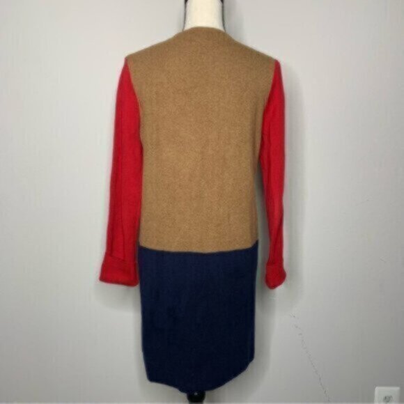 J. Crew Vanessa Colorblock Cardigan Sweater Jacket - Picture 9 of 10